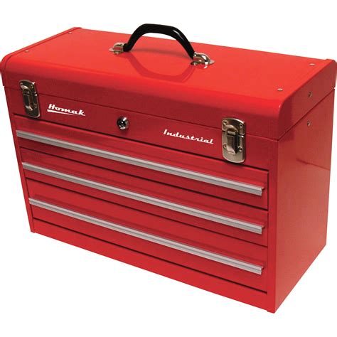 drawer metal tool box|20 inch 3 drawer tool box.